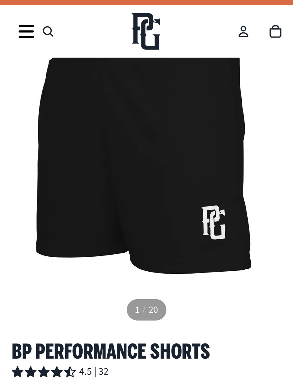 Perfect Game BP PERFORMANCE SHORTS Black Boys YS Like New